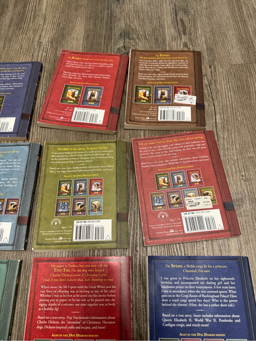 Dog Diaries 1-12 Series Paperback Books - Picture 11 of 13